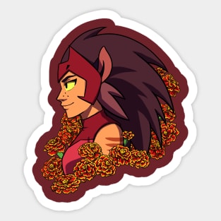 Marigold Catra Sticker